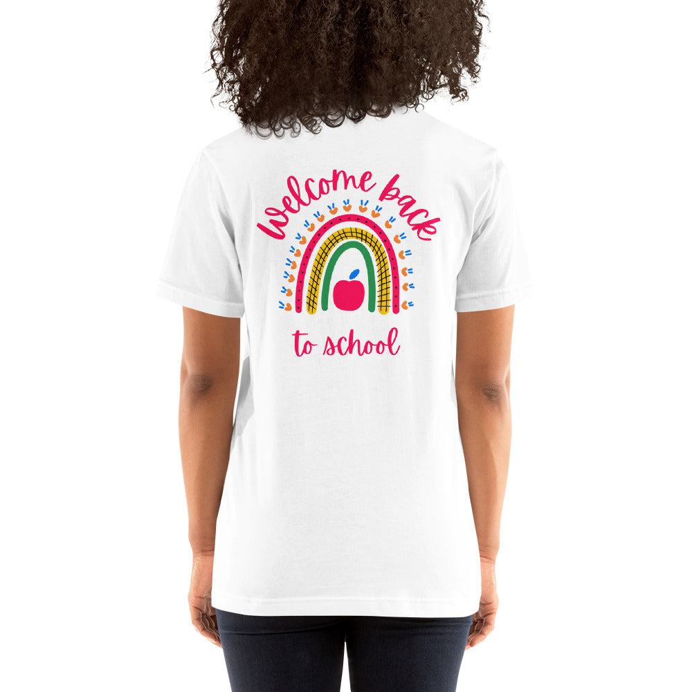 PTA Back to school 2 Sided - Unisex t-shirt
