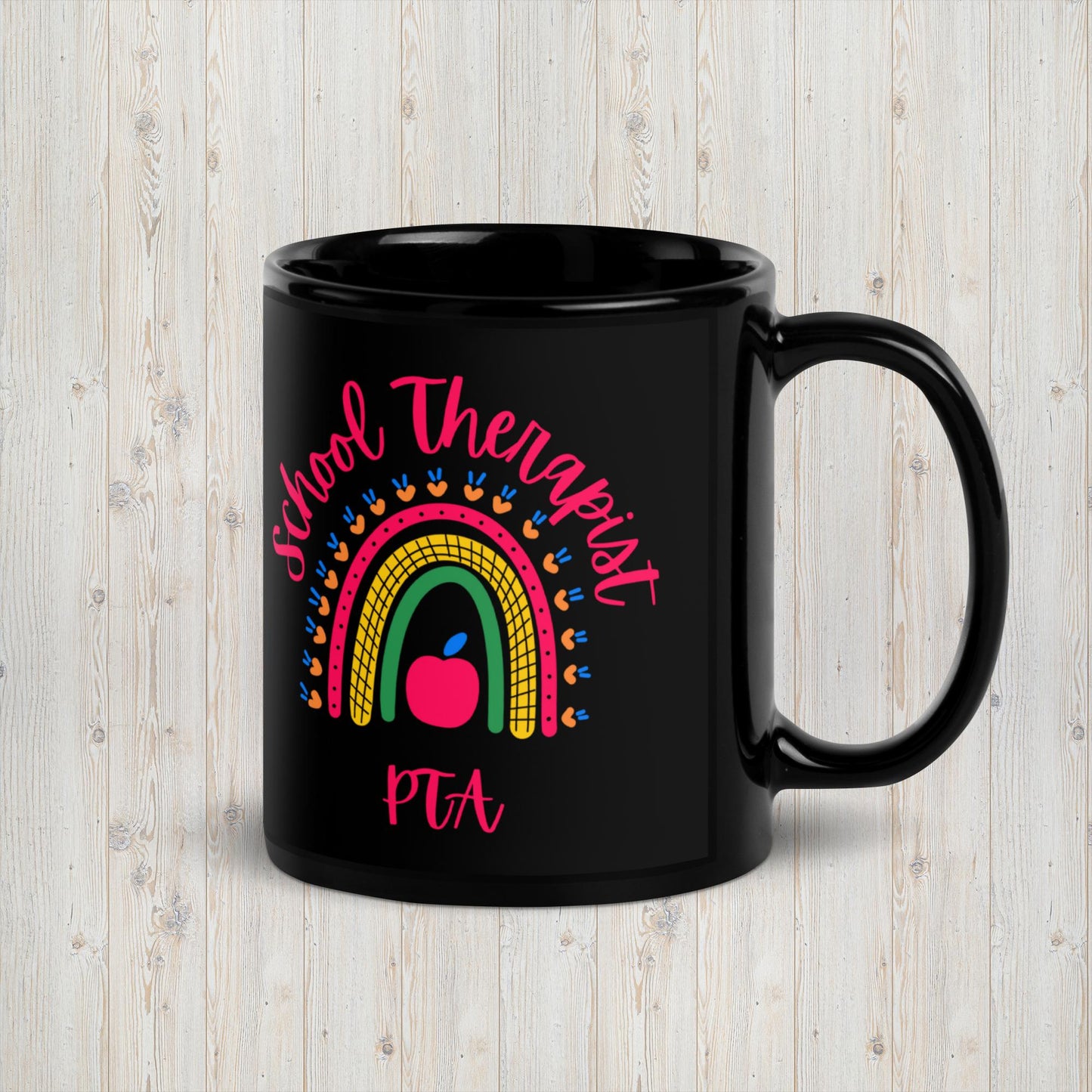 PTA Back to school - Black Glossy Mug