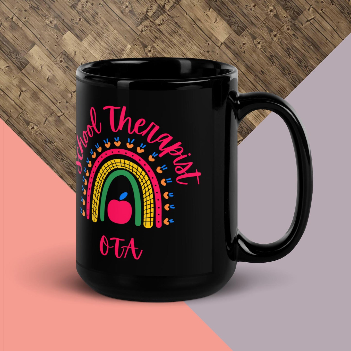 OTA Back to school - Black Glossy Mug