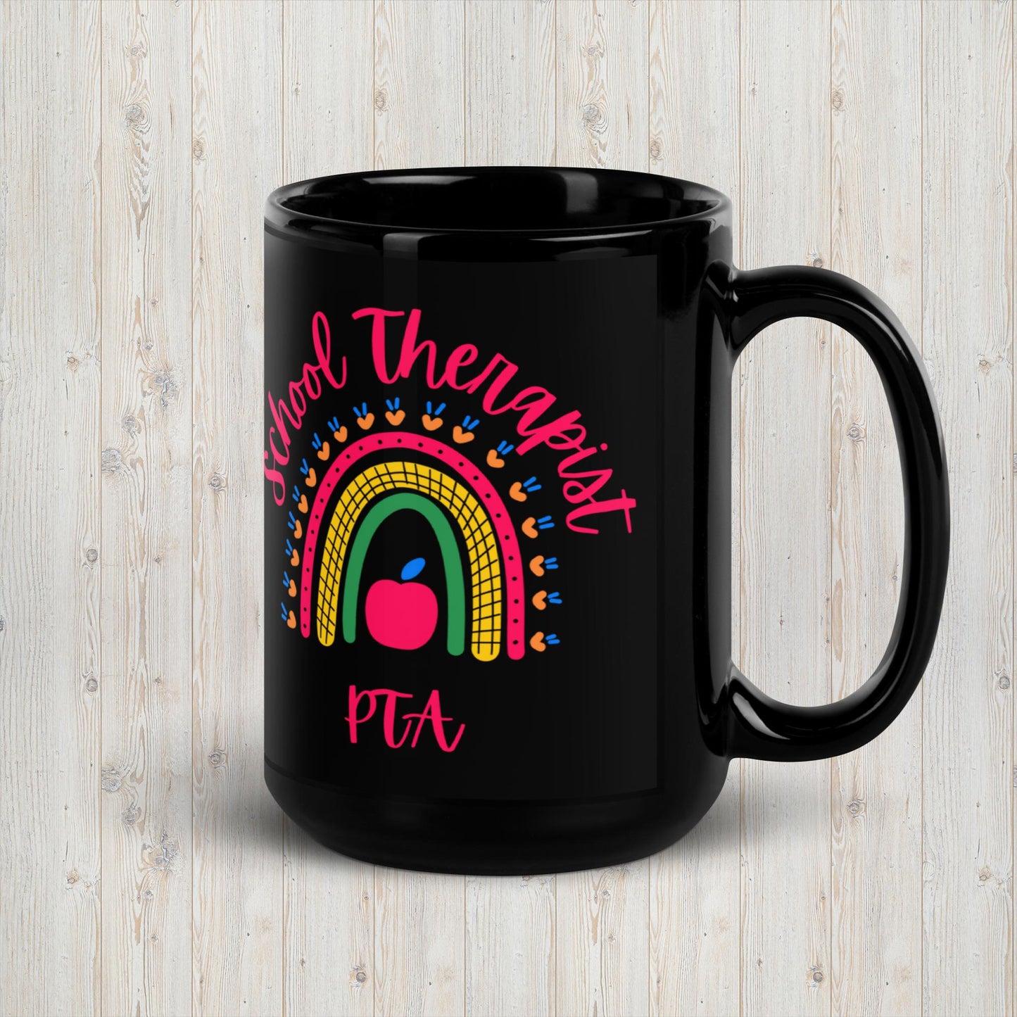 PTA Back to school - Black Glossy Mug