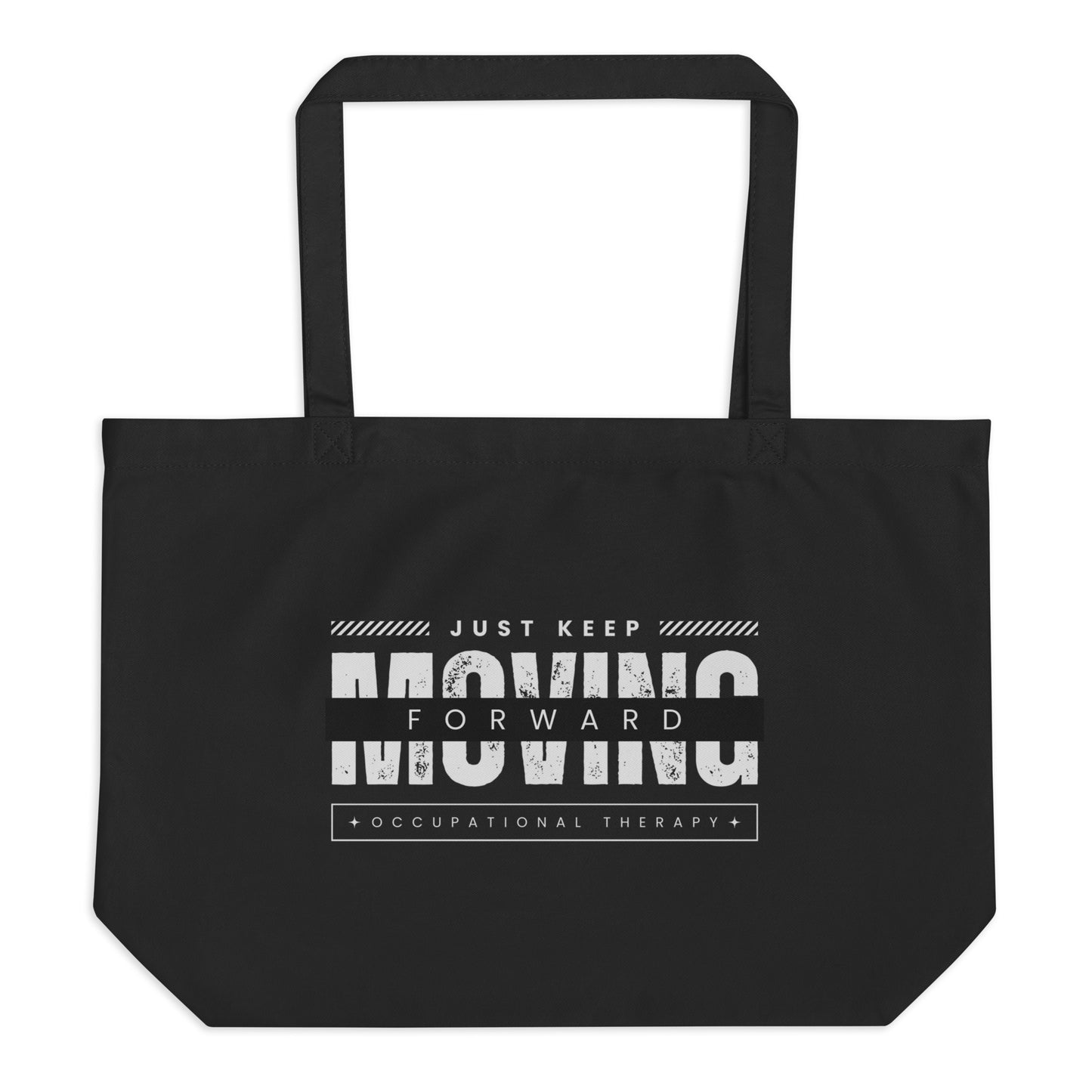 Just Move OT - Large organic tote bag