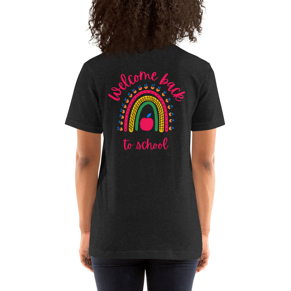 PTA Back to school 2 Sided - Unisex t-shirt