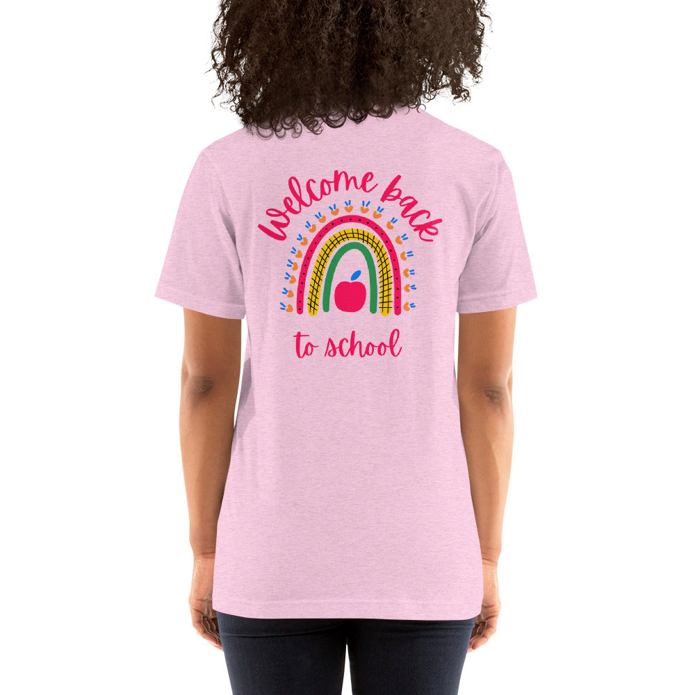 PTA Back to school 2 Sided - Unisex t-shirt