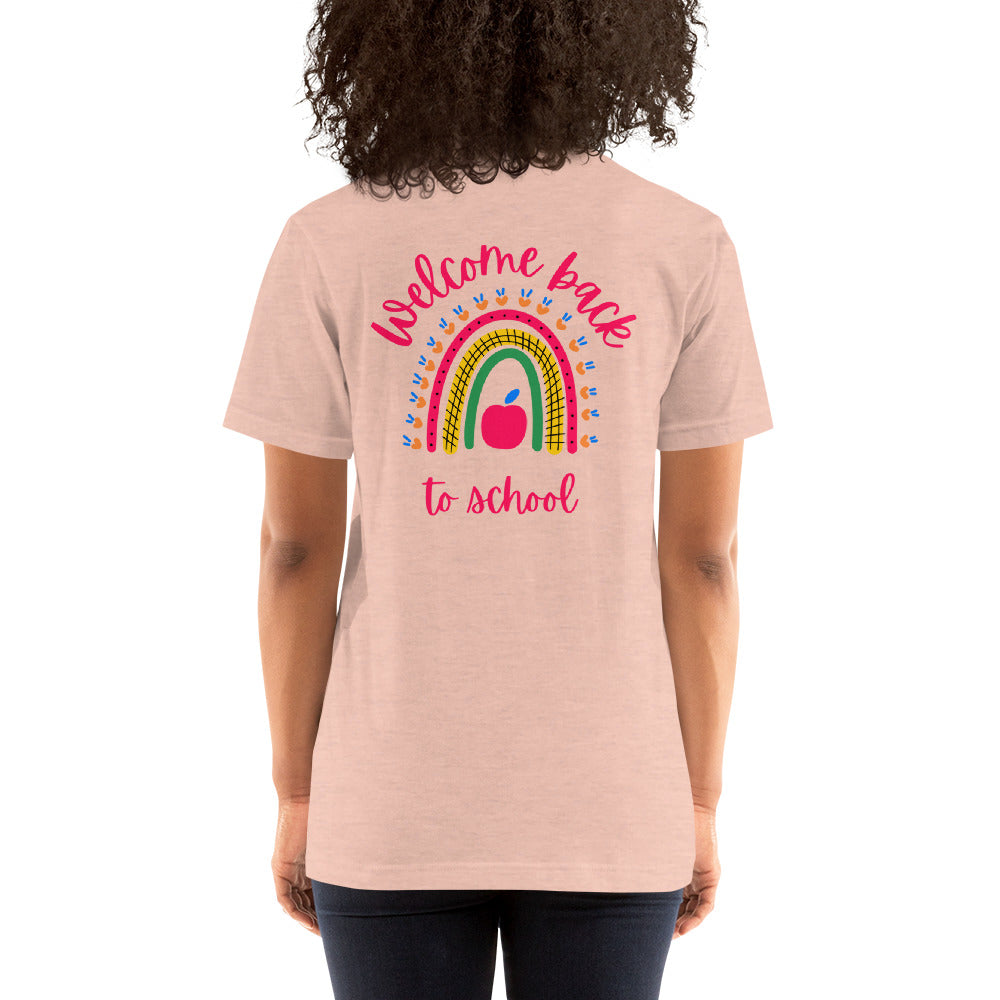 PTA Back to school 2 Sided - Unisex t-shirt