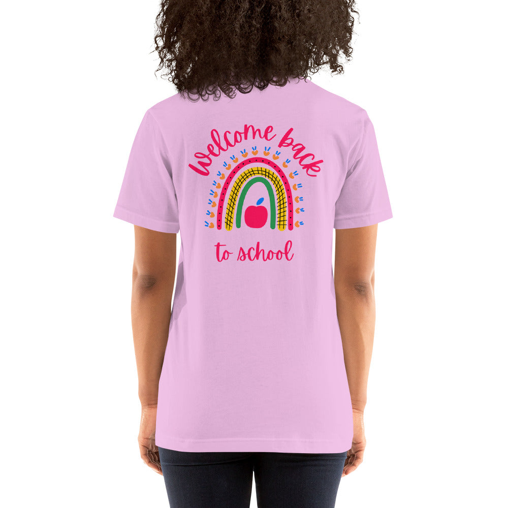 PTA Back to school 2 Sided - Unisex t-shirt