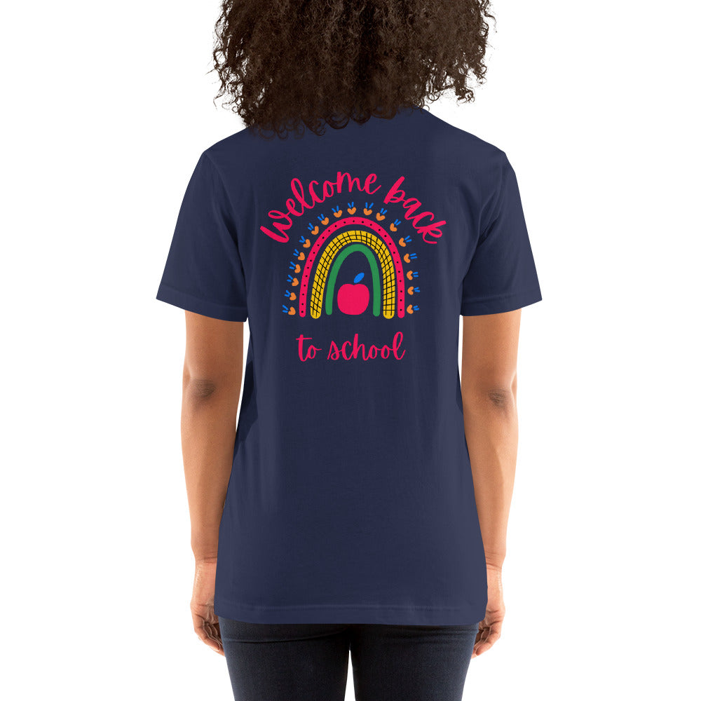 PTA Back to school 2 Sided - Unisex t-shirt