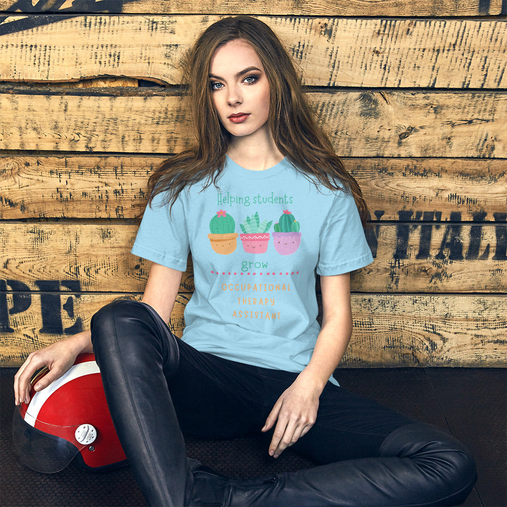 OTA Helping Students Grow 1 side - Bella Canvas Unisex t-shirt